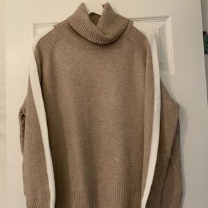Sweet Romeo Beige Knit Sweater XL